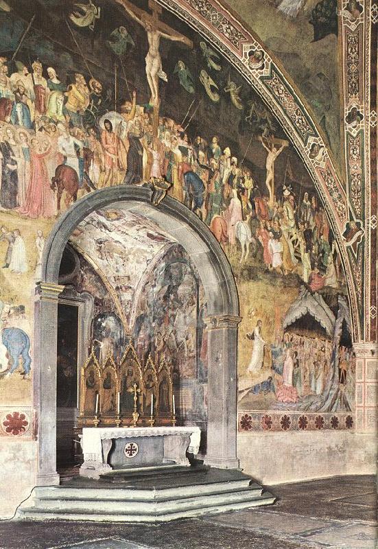 ANDREA DA FIRENZE Frescoes on the central wall Germany oil painting art